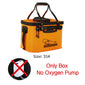 Outdoor fishing live fish container