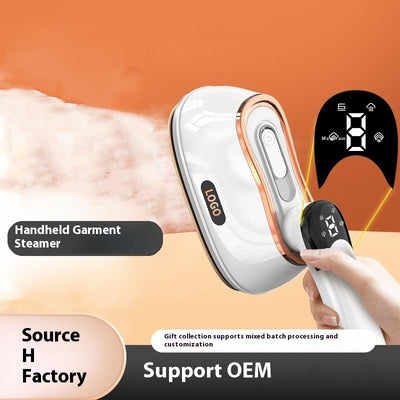 Portable rotating steam iron