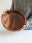 natural wood bowl