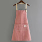 Thin cotton and linen apron
