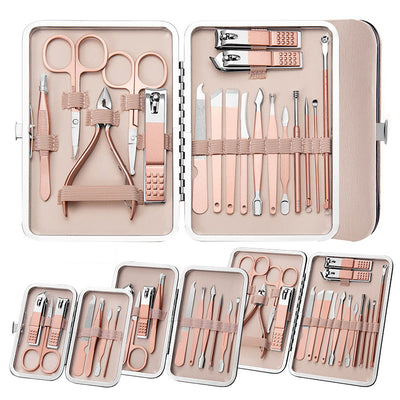 Professional nail clippers and scissors set