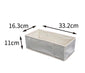 Mesh underwear and sock storage box