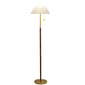 Vintage Pleated Floor Lamp