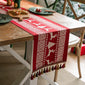 Christmas-themed table runner