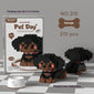 Cute pet building block set
