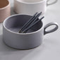Ceramic breakfast cup set