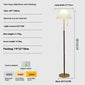 Vintage Pleated Floor Lamp