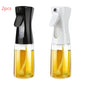 Multifunctional olive oil spray bottle