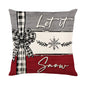 Christmas-themed pillowcase
