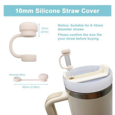 Straw dust cover