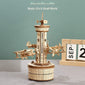 Wooden assembly music box