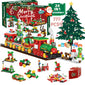 Christmas-themed building blocks