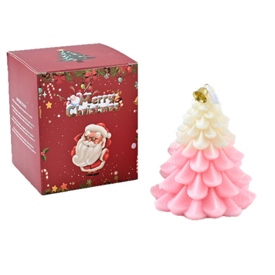 Christmas tree scented candle