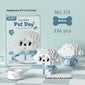 Cute pet building block set