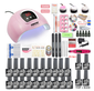 Nail polish heating and drying machine