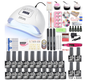 Nail polish heating and drying machine