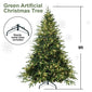 PVC Christmas tree with lights