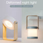 Creative Wood Handle Folding LED Night Light Lantern for Reading