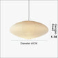 Premium Oval Paper Pendant Light