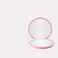 Portable mini makeup mirror with light