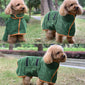 Pet absorbent bathrobes