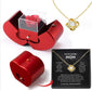 Preserved rose jewelry box