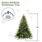 PVC Christmas tree with lights