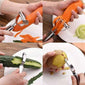 Multifunctional food peeler, corer, and slicer