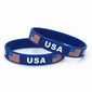 World Cup National Team Support Rubber Wristbands