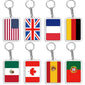 World Cup National Team Support Keychain