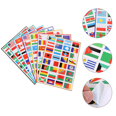 National Flag Stickers