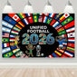 2026 World Cup Themed Wall Hanging Backdrop
