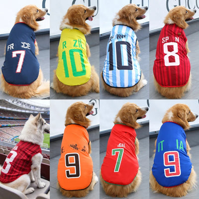 World Cup-Themed Pet Clothing