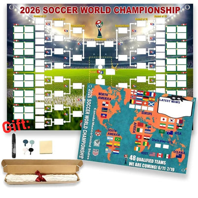 2026 FIFA World Cup Schedule Poster