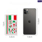 2026 USA-Canada-Mexico World Cup National Flag Tattoo Stickers