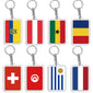 World Cup National Team Support Keychain