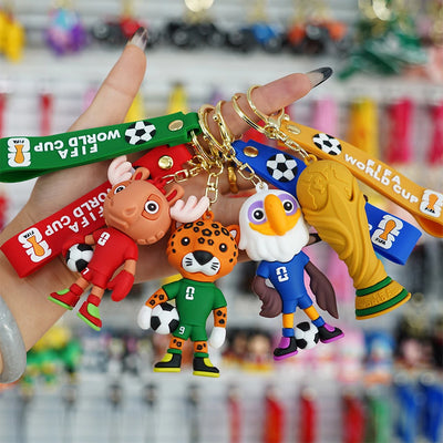 2026 FIFA World Cup (USA, Canada, Mexico) Mascot Keychain
