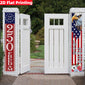 1 Pair of American Independence Day 250Th Anniversary Couplets 1776-2026 Eagle-Themed Decorative Banners American Flag Style Holiday Scene Decoration Hanging Cloth