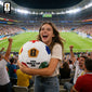 World Cup Soccer-Themed Throw Pillow
