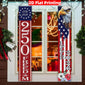1 Pair of American Independence Day 250Th Anniversary Couplets 1776-2026 Eagle-Themed Decorative Banners American Flag Style Holiday Scene Decoration Hanging Cloth