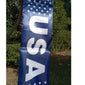 US Flag Satin Fan Scarf