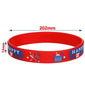 US Flag Red, White, and Blue Star Silicone Wristband