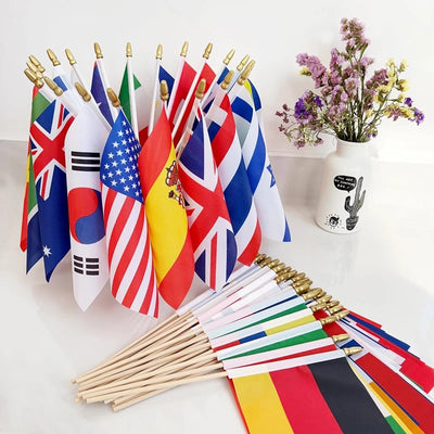 Small National Support Flags