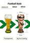 World Cup-Themed Beer Glasses