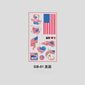 2026 USA-Canada-Mexico World Cup National Flag Tattoo Stickers