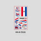 2026 USA-Canada-Mexico World Cup National Flag Tattoo Stickers