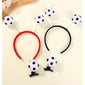 Football-Themed Elastic Headband
