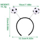 Football-Themed Elastic Headband