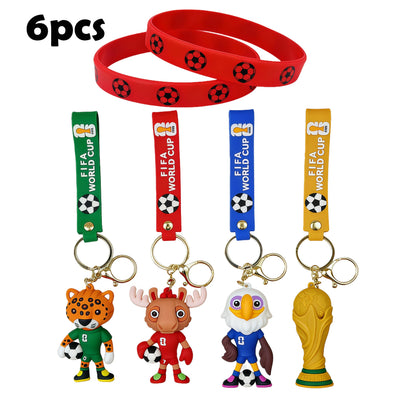 2026 FIFA World Cup (USA, Canada, Mexico) Mascot Keychain