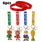 2026 FIFA World Cup (USA, Canada, Mexico) Mascot Keychain